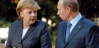 Merkel, Putin