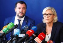 Σαλβίνι – Λε Πεν: “Μαύρη” συστράτευση εν όψει ευρωεκλογών σαλβίνι