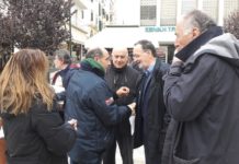 Φωτογραφικό υλικό από την περιοδεία του Π.Λαφαζάνη στην πόλη της Κέρκυρας