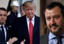 Ο ένοχος ΥΠ.ΕΞ. Γαλλίας, ο εγωπαθής Τραμπ και ο υπερφίαλος Σαλβίνι γαλλίας