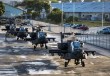 Αμερικανικός στρατός και δεκάδες αμερικανικά επιθετικά ελικόπτερα στο Στεφανοβίκειο Βόλου αμερικανικός