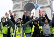 «Κίτρινα γιλέκα»: Μεγάλο ραντεβού το Σάββατο με την πολιορκία 89000 αστυνομικών κίτρινα γιλέκα