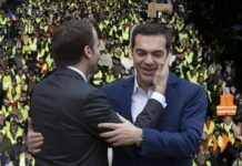 Σιωπή Τσίπρα και ΣΥΡΙΖΑ για «κίτρινα γιλέκα» και τον αυταρχισμό Μακρόν τσίπρα