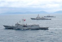 Πρόκληση: Παράνομη τουρκική άσκηση στο Καστελόριζο. Συμμετοχή (;) πλοίου των ΗΠΑ! συμμετοχή