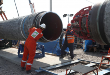 εργασιών κατασκευής του Nord-Stream-2