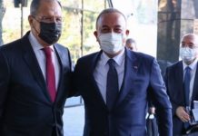 Τσαβούσογλου ενώπιων Λαβρόφ