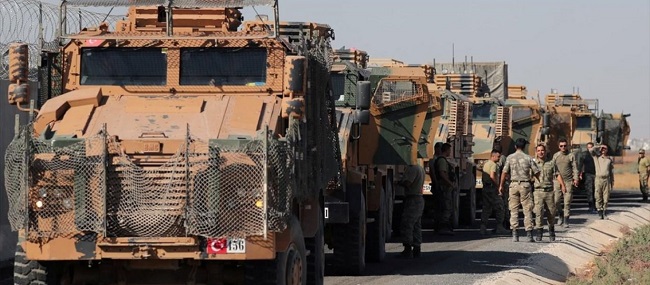 Τουρκία στέλνει συνεχώς πολεμικό υλικό