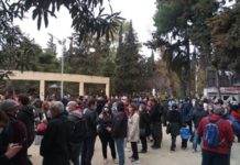 Μαζική διαδήλωση ενάντια στην καταστολή