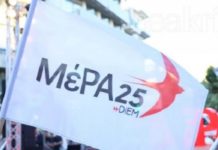 Δήλωση Παραίτησης από το ΜέΡΑ25