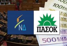 Στην κορυφή της Ευρώπης ΝΔ και ΠΑΣΟΚ