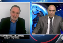 Ο Π. Λαφαζάνης στην Pella-tv