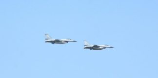 Η Ελλάδα έστειλε F-16 στα Σκόπια