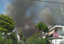 φωτιά στη Βαρυμπόμπη