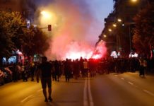 Μεγάλη πορεία οπαδών του ΠΑΟΚ