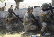 Νεκροί και τραυματίες Τούρκοι στρατιώτες