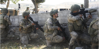 Νεκροί και τραυματίες Τούρκοι στρατιώτες