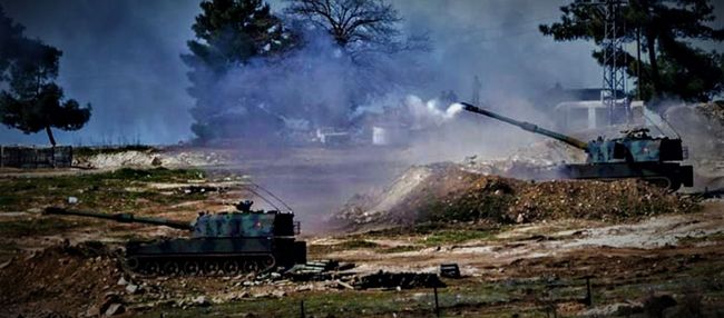 Ερντογάν: «Ξεκινήσαμε επιχειρήσεις στην Συρία με βαριά όπλα»