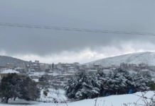 κακοκαιρία που φέρνει χιόνια-ισχυρούς ανέμους