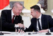 Β.Ζελένσκι αποθεώνει Τουρκία