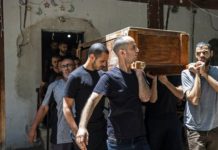 Παλαιστινίων από ισραηλινά πυρά