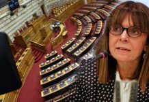 ΠτΔ Αικ.Σακελλαροπούλου μετά ομιλία Ζελένσκι στη Βουλή