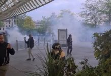 Επεισόδια μετά τη νίκη Μακρόν σε Παρίσι και αλλού