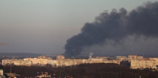 Δυτική Ουκρανία: Μπαράζ εκρήξεων