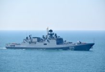 με την φρεγάτα “Admiral Makarov”