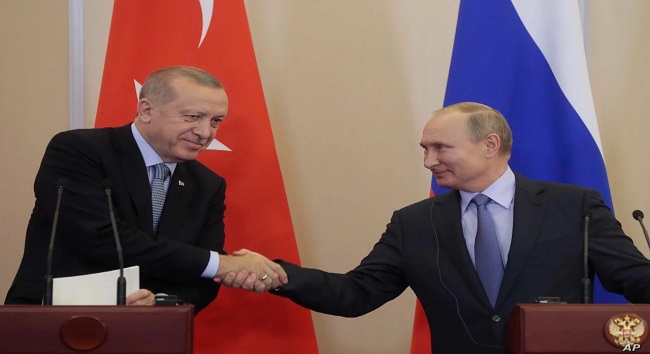 Συμφωνίες Ρωσίας-Τουρκίας για κοινή Ευρασιατική