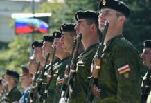 Εθελοντές από τη Νότια Οσετία