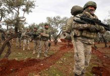 έναρξη της επέμβασης στην Συρία