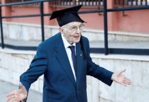 Ο γηραιότερος πτυχιούχος