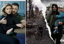 Η Ουκρανία φλέγεται αλλά το ζεύγος