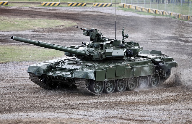 Ρωσικά T-90A δρούν σ