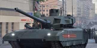 Το T-14 Armata εικονίζεται