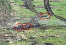 Εικόνες σοκ από την καταστροφή ουκρανικής Ταξιαρχίας-B.Πούτιν: «Κολοσσιαίες οι απώλειες τους»