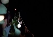 Πακιστάν-Διάσωση οκτώ ανθρώπων από αυτοσχέδιο τελεφερίκ σε ύψος 350 μέτρων