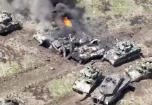 Σε «νεκροταφείο» ουκρανικών αρμάτων μετατράπηκε η κοιλάδα του Ραμποτίνο στην Ζαπορίζια