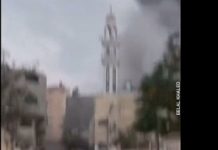 Βομβαρδίστηκε το τέμενος Abu Dhar al-Ghafari από το Ισραήλ