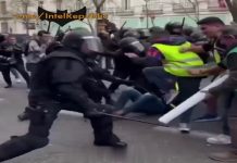 Η Ευρώπη ενάντια στους λαούς της!-Άγρια καταστολή στους Ισπανούς αγρότες!