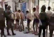 Σιωνιστικά κτήνη!-Φέρνουν ισραηλινούς πολίτες για να παρακολουθήσουν βασανιστήρια!!!