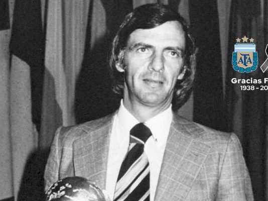 Πέθανε ο Σ.Λ. Μενότι – Oδήγησε την Εθνική-Αργεντινής στην κατάκτηση του πρώτου της Μουντιάλ