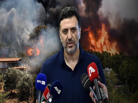 Β.Κίκίλιας για το ρεκόρ καμένων-εκτάσεων-«Φταίει η κλιματική κρίση και τα… μπουρίνια»