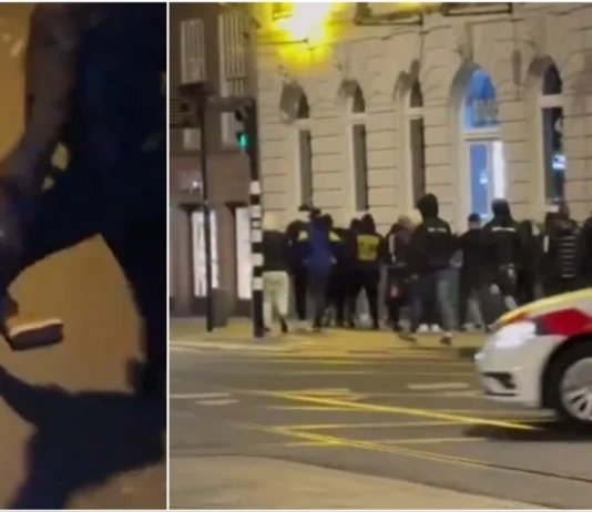 «Χάος» στο Άμστερνταμ-Οπαδοί της Μακάμπι(Ισραήλ) δέχθηκαν επίθεση–Βούτηξαν στα κανάλια για να σωθούν (βίντεο)