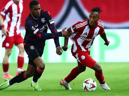 Ολυμπιακός – Ρέιντζερς 1-1: Γκολάρα ο Ελ Κααμπί και δίκαιη μοιρασιά (highlights)