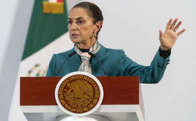 President Claudia Sheinbaum Holds First Press Briefing Following US Elections