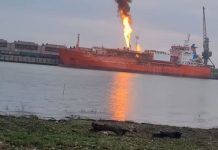 Ρωσικό δέος στον Δούναβη – Πρωτοφανής επίθεση με Geran πυρπόλησε τουρκικό δεξαμενόπλοιο με υγραέριο