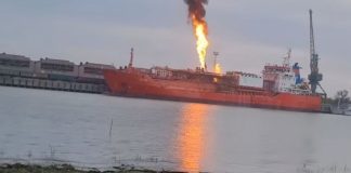 Ρωσικό δέος στον Δούναβη – Επίθεση με Geran πυρπόλησε τουρκικό δεξαμενόπλοιο με υγραέριο