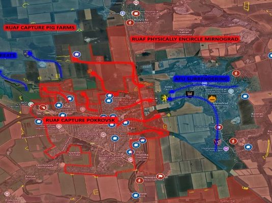 Οι Ρώσοι κατέλαβαν το κέντρο επεξεργασίας κρέατος στην Μίνρογκραντ-Συμπιέζουν τους Ουκρανούς από όλες τις πλευρές