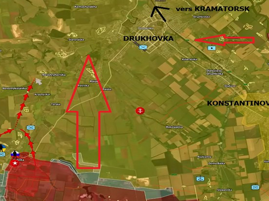 Οι Ρώσοι προελαύνουν προς το Κραματόρσκ από το Ποκρόφσκ: Η Ντρούζκιβκα είναι το τελευταίο εμπόδιο-Οι Ρώσοι είναι κοντά στην πλήρη εκκαθάριση του Ντόνμπας